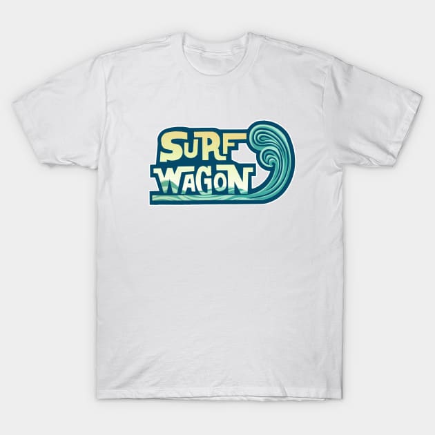 Surf Wagon T-Shirt by DCMiller01